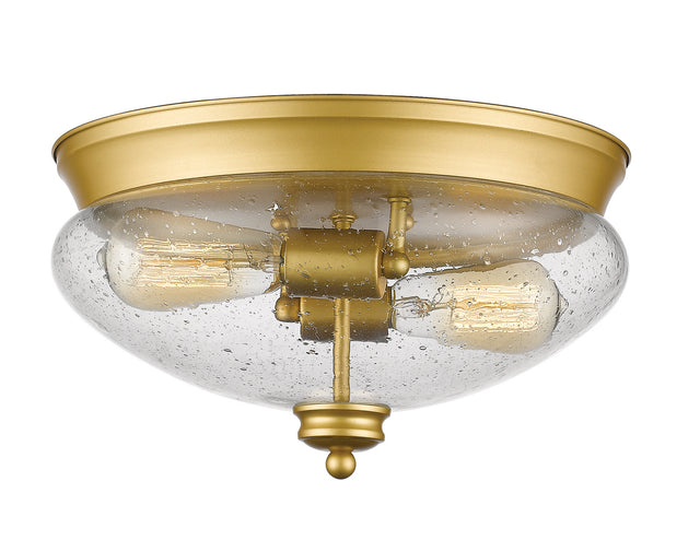 Amon Outdoor (Damp) Flush Mount Ceiling Light by Z-Lite