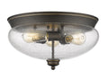 Amon Outdoor (Damp) Flush Mount Ceiling Light by Z-Lite