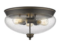 Amon Outdoor (Damp) Flush Mount Ceiling Light by Z-Lite