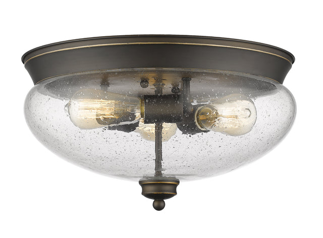 Amon Outdoor (Damp) Flush Mount Ceiling Light by Z-Lite