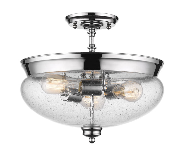 Amon Outdoor (Damp) Flush Mount Ceiling Light by Z-Lite