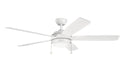 Starkk Ceiling Fan with Light by Kichler