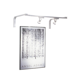 Buy white V Track Sconce by W.A.C. Lighting