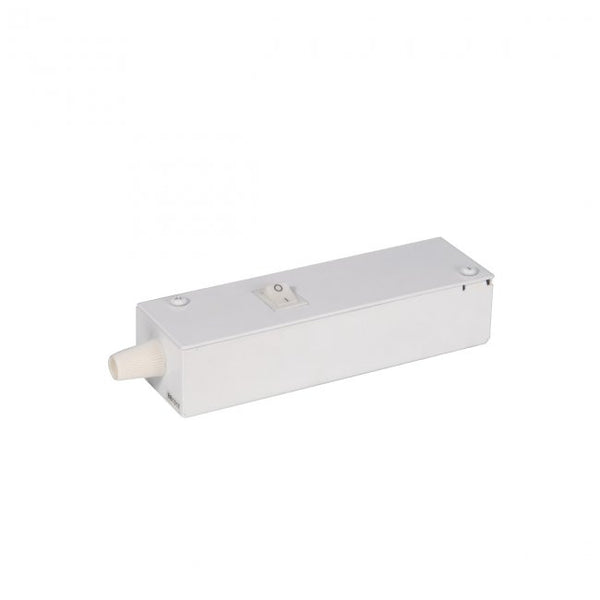 Straight Edge Aluminum Wiring Box with On-Off Switch Accents by W.A.C. Lighting