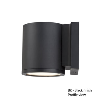 Buy black Tube Sconce by W.A.C. Lighting