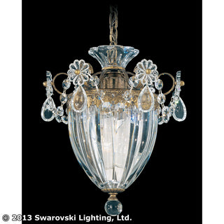 Buy etruscan-gold-with-clear-crystals-from-swarovski-glass-and-clear-shade Bagatelle Mini Pendant by Schonbek
