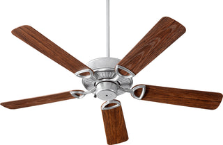 Buy galvanized-finish-with-walnut-blades Estate Patio Outdoor (Wet) Ceiling Fan by Quorum