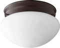 Opal Mushrooms Outdoor (Damp) Ceiling Light by Quorum