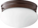 Opal Mushrooms Outdoor (Damp) Ceiling Mount Light by Quorum