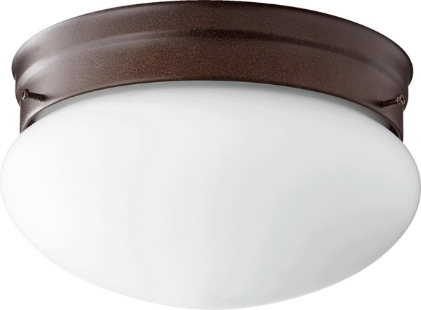 Opal Mushrooms Outdoor (Damp) Ceiling Mount Light by Quorum