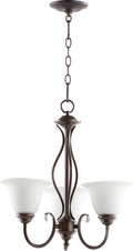 Spencer Outdoor (Damp) Chandelier by Quorum