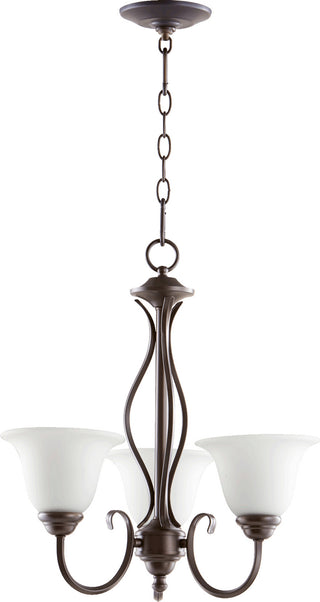 Spencer Outdoor (Damp) Chandelier by Quorum