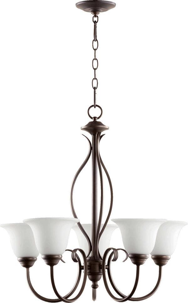 Spencer Outdoor (Damp) Chandelier by Quorum