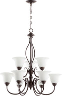 Spencer Outdoor (Damp) Chandelier by Quorum