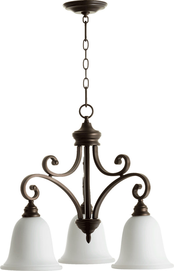 Bryant Outdoor (Damp) Chandelier by Quorum