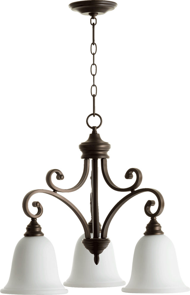 Bryant Outdoor (Damp) Chandelier by Quorum