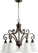 Bryant Outdoor (Damp) Chandelier by Quorum