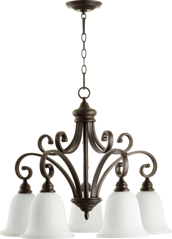 Bryant Outdoor (Damp) Chandelier by Quorum