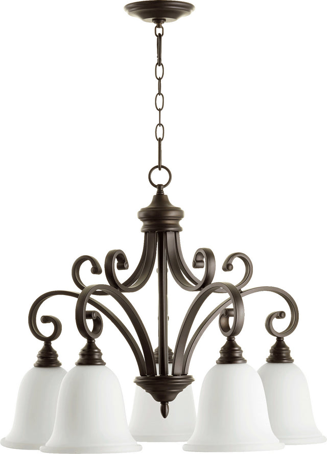Bryant Outdoor (Damp) Chandelier by Quorum
