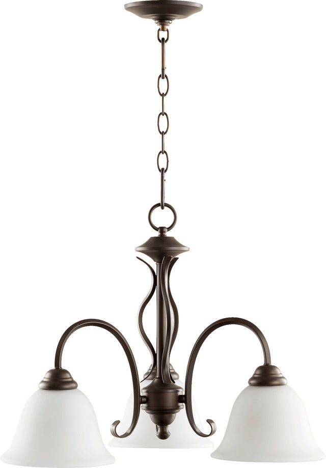Spencer Outdoor (Damp) Chandelier by Quorum