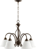 Spencer Outdoor (Damp) Chandelier by Quorum