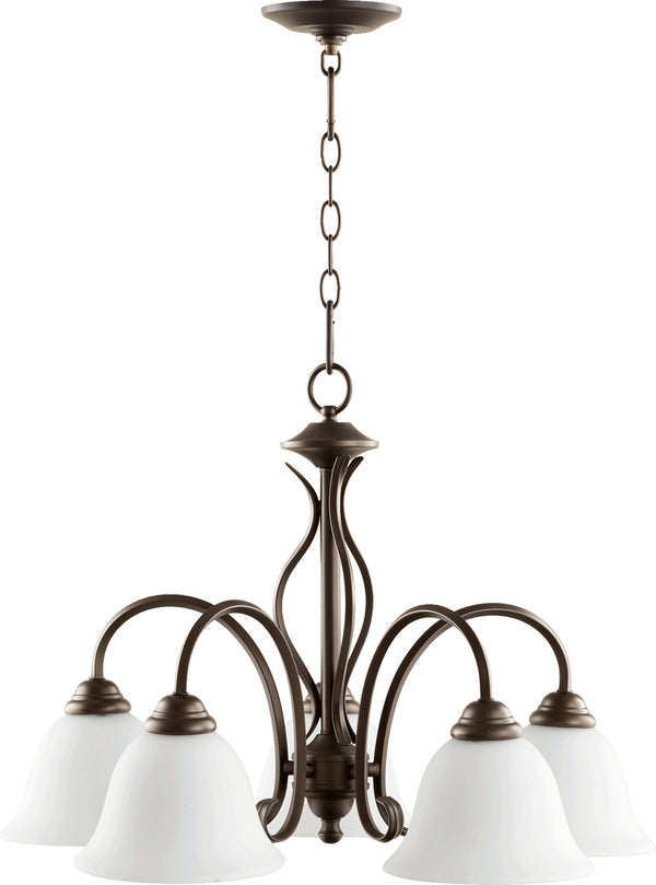 Spencer Outdoor (Damp) Chandelier by Quorum