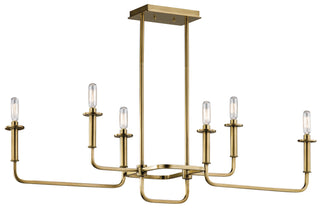 Buy natural-brass Alden Chandelier by Kichler