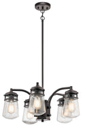 Lyndon Outdoor (Damp) Chandelier by Kichler