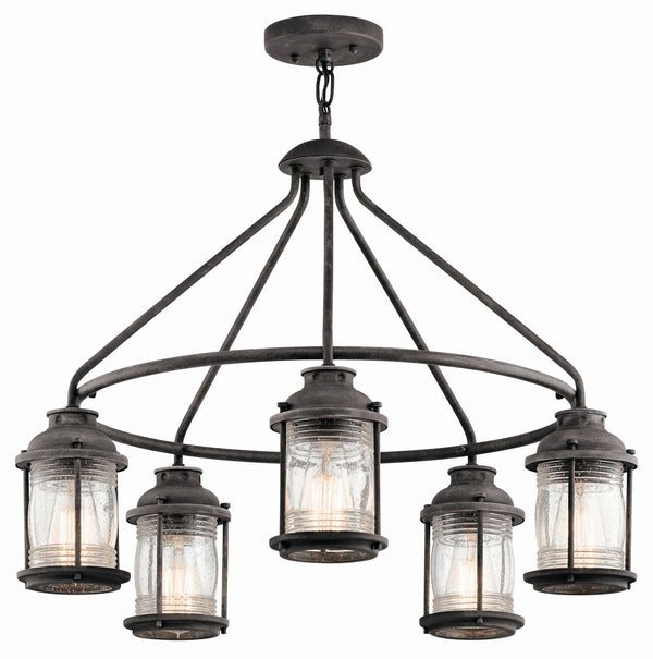 Ashland Bay Outdoor (Damp) Chandelier by Kichler
