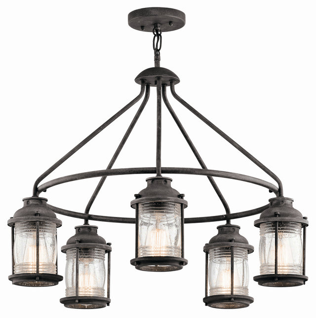 Ashland Bay Outdoor (Damp) Chandelier by Kichler