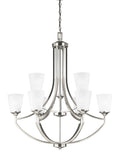 Hanford Outdoor (Damp) Chandelier by Generation Lighting