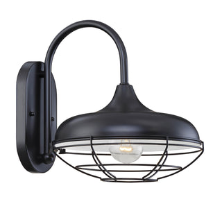 Buy satin-black R Series Outdoor (Wet) Sconce by Millennium