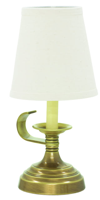 Buy antique-silver Coach Table Lamp by House of Troy