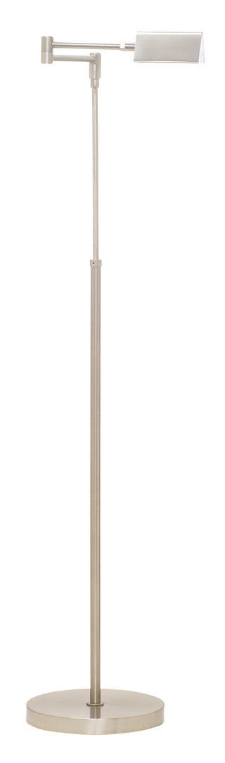 Buy satin-nickel Delta Floor Lamp by House of Troy