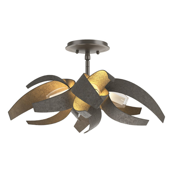 Corona Semi Flush Mount Light by Hubbardton Forge