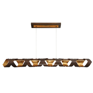 Buy bronze Banderia Chandelier by Eurofase