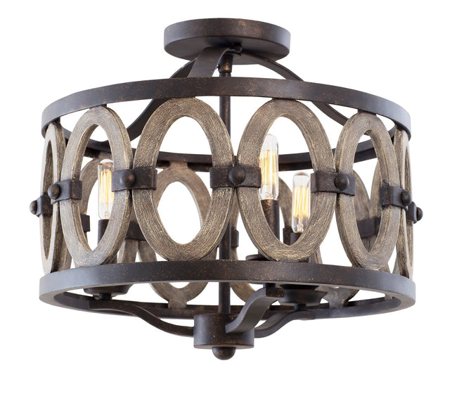 Belmont Flush Mount Ceiling Light by Kalco