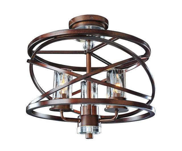 Eternity Semi-Flush Mount Ceiling Light by Kalco