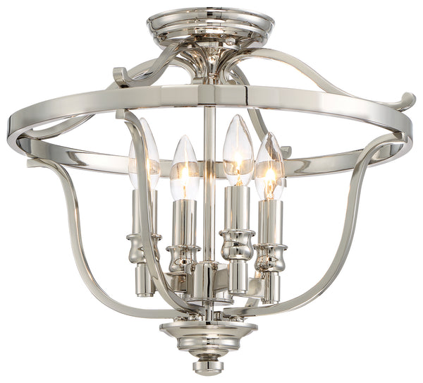 Audrey's Point Outdoor (Damp) Semi-Flush Mount Ceiling Light by Minka-Lavery