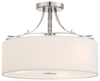 Poleis Outdoor (Damp) Semi-Flush Mount Ceiling Light by Minka-Lavery