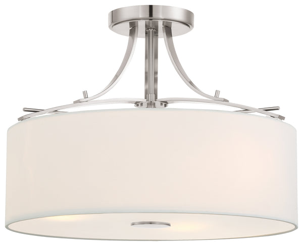 Poleis Outdoor (Damp) Semi-Flush Mount Ceiling Light by Minka-Lavery