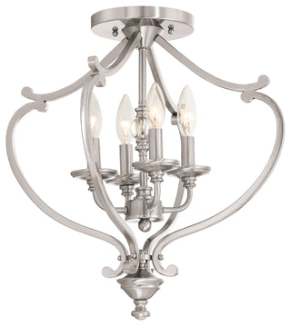Savannah Row Outdoor (Damp) Semi-Flush Mount Ceiling Light by Minka-Lavery