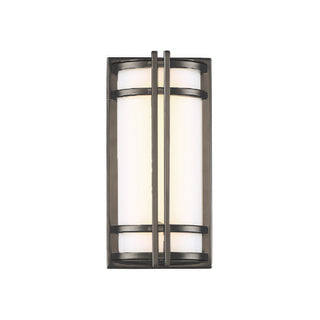 Buy bronze-and-white-shade Skyscraper Sconce by Modern Forms