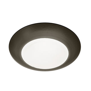 Buy bronze-and-white-shade Disc Flush Mount Ceiling Light by W.A.C. Lighting