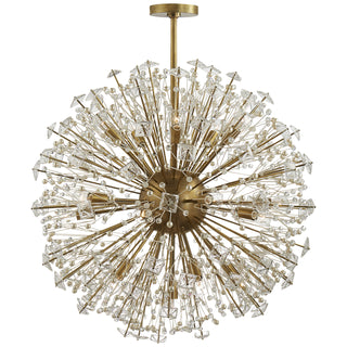 Buy soft-brass Dickinson Outdoor (Damp) Chandelier by Visual Comfort Signature
