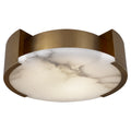 Melange Outdoor (Damp) Flush Mount Ceiling Light by Visual Comfort Signature