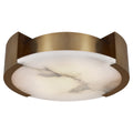 Melange Outdoor (Damp) Flush Mount Ceiling Light by Visual Comfort Signature