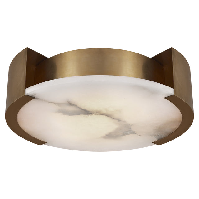 Melange Outdoor (Damp) Flush Mount Ceiling Light by Visual Comfort Signature