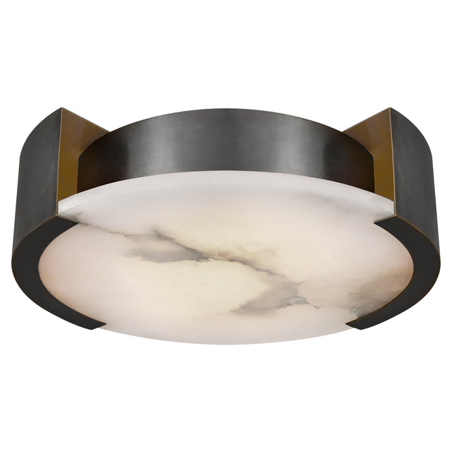 Melange Outdoor (Damp) Flush Mount Ceiling Light by Visual Comfort Signature