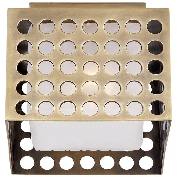 Precision Outdoor (Damp) Flush Mount Ceiling Light by Visual Comfort Signature